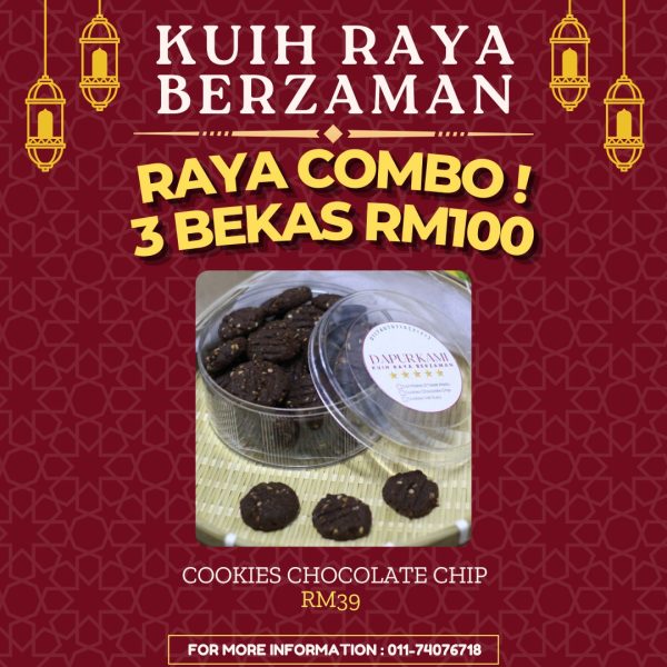 KUIH RAYA-COOKIES CHOCOLATE CHIP