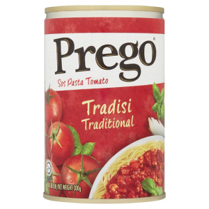 PREGO TRADITIONAL PASTA SOS 300G
