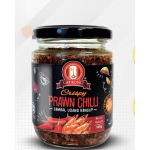 CAP KUNCI CRISPY CHILI PRAWN 180G