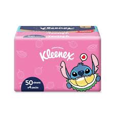 KLEENEX TISSUE 3PLY 50 SHEETS X 4 PACKS