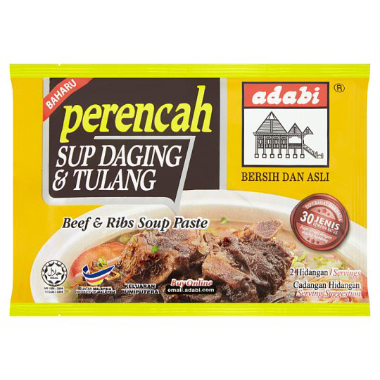 ADABI PERENCAH SUP DAGING + TULANG 40G